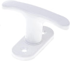 Maniglia per finestra in metallo (bianco)