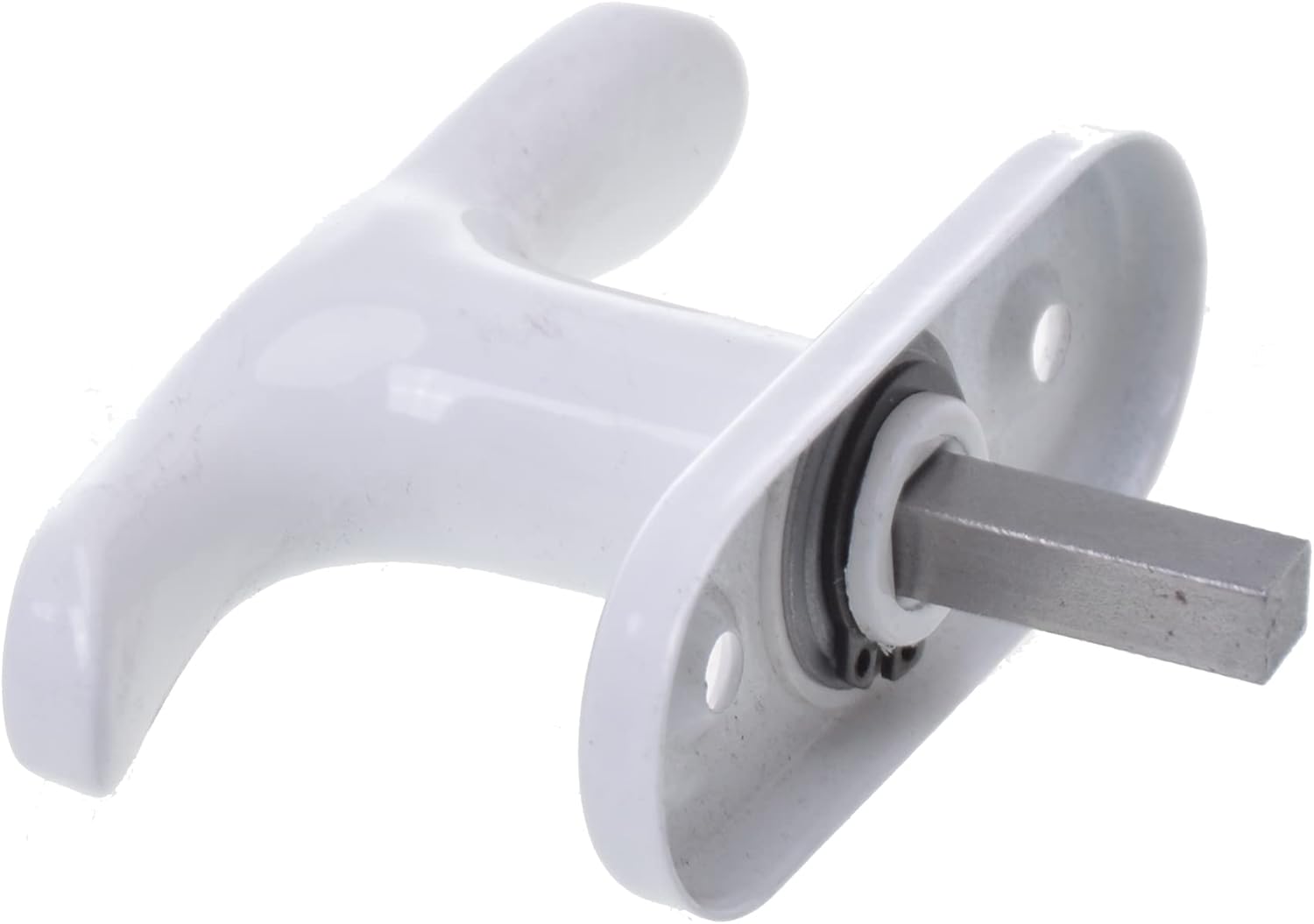 Maniglia per finestra in metallo (bianco)