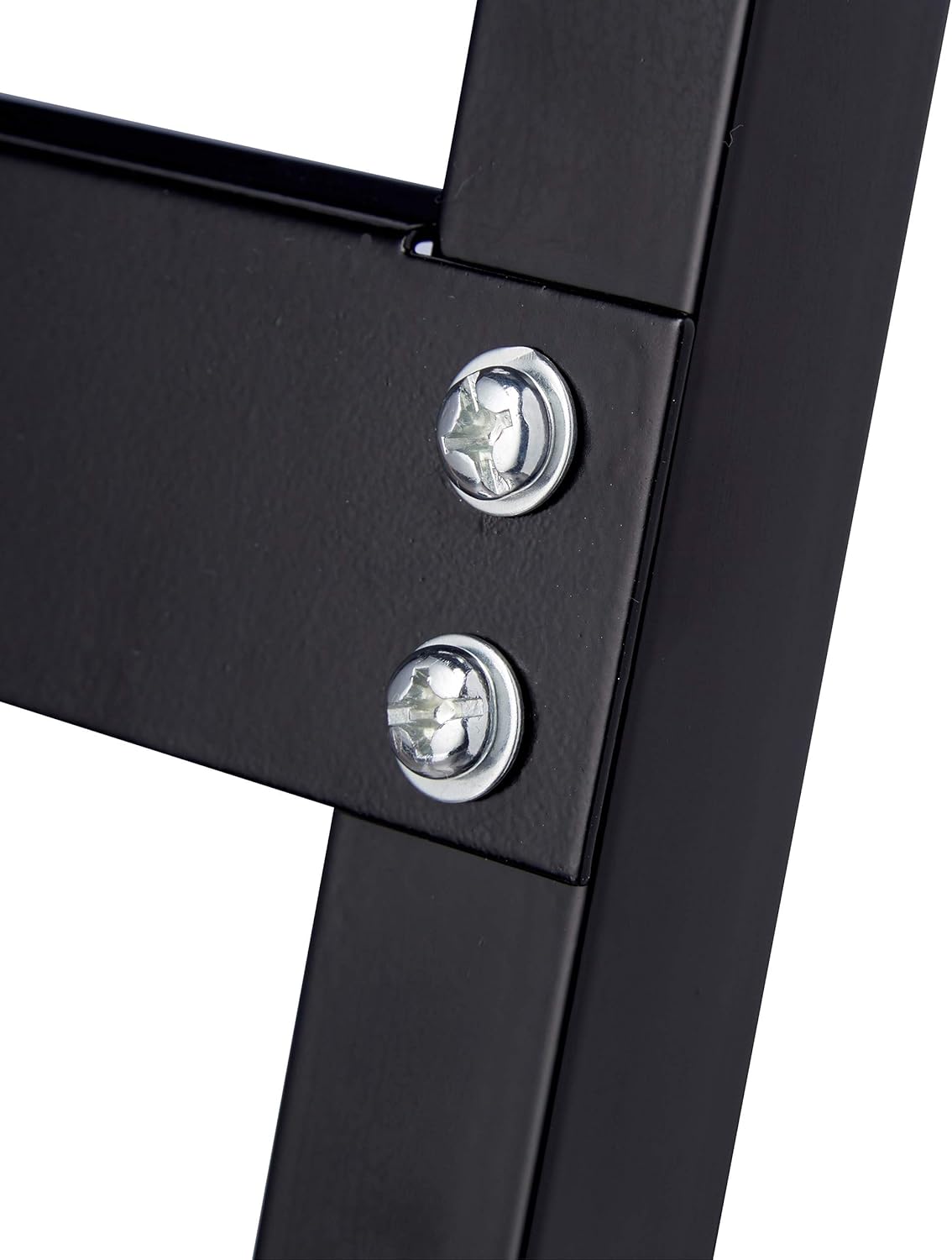 Cavalletto da Lavoro, Set da 2, Banco da Lavoro Resistente, max. 200kg, 80-130cm, Pieghevole, Nero-Argento