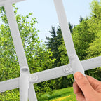 2 Pezzi Maniglia Finestra Alluminio, Maniglia Per Finestra, Maniglie per Finestre in Lega, per Finestra in Acciaio Inox Scorrevole Interno ed Esterno per Porte Finestre